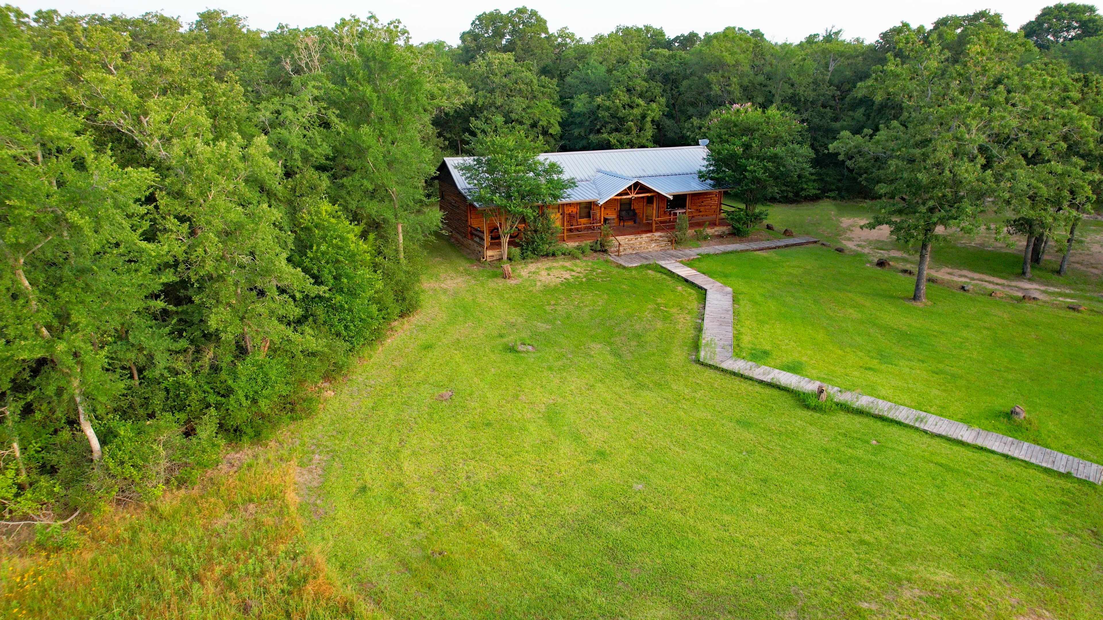 Ranch Retreat College Station aerial